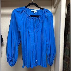 ANTONIO MELANI Royal Blue Blouse